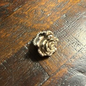 Silver Rose Ring